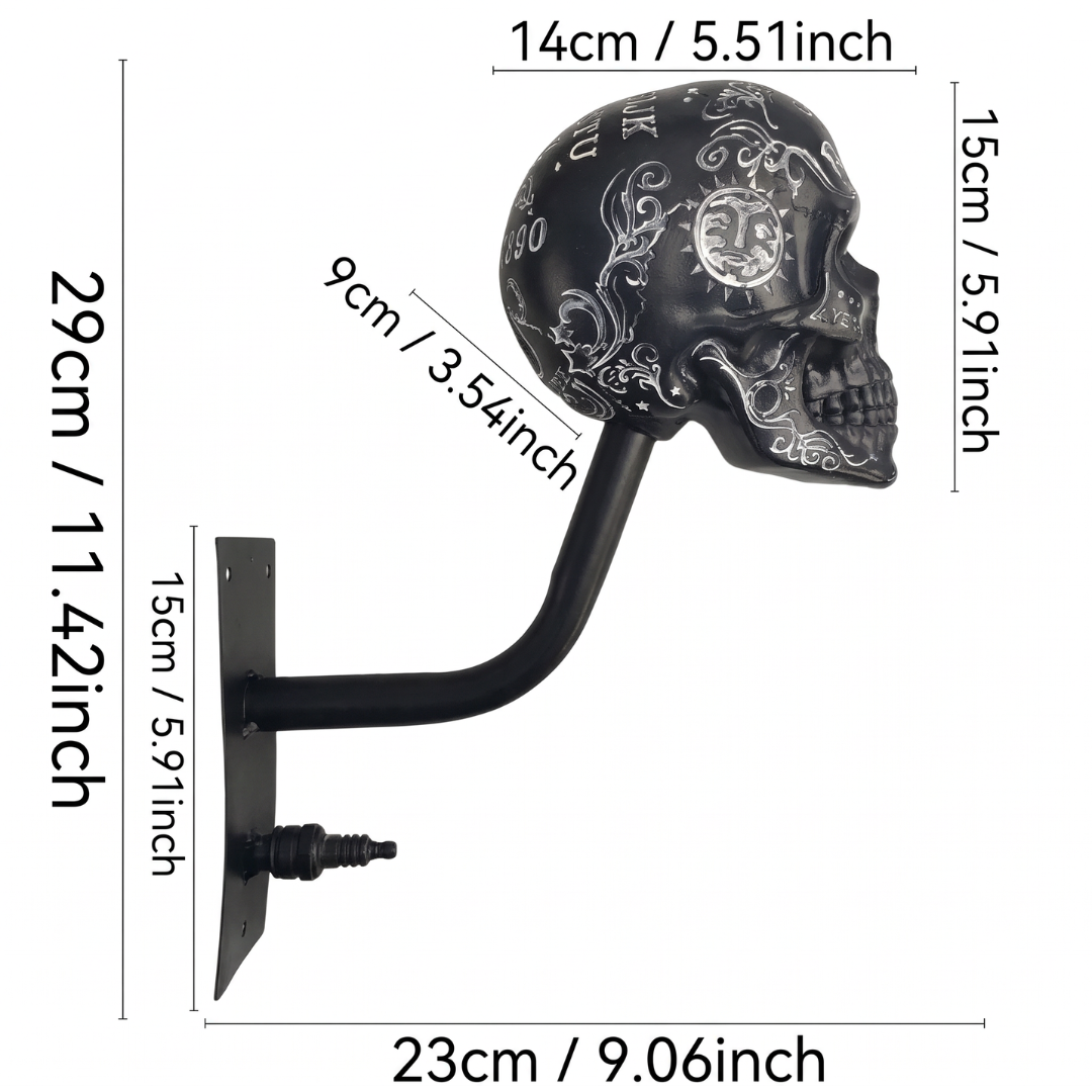 Skullkeeper™ Your helmet's final resting place